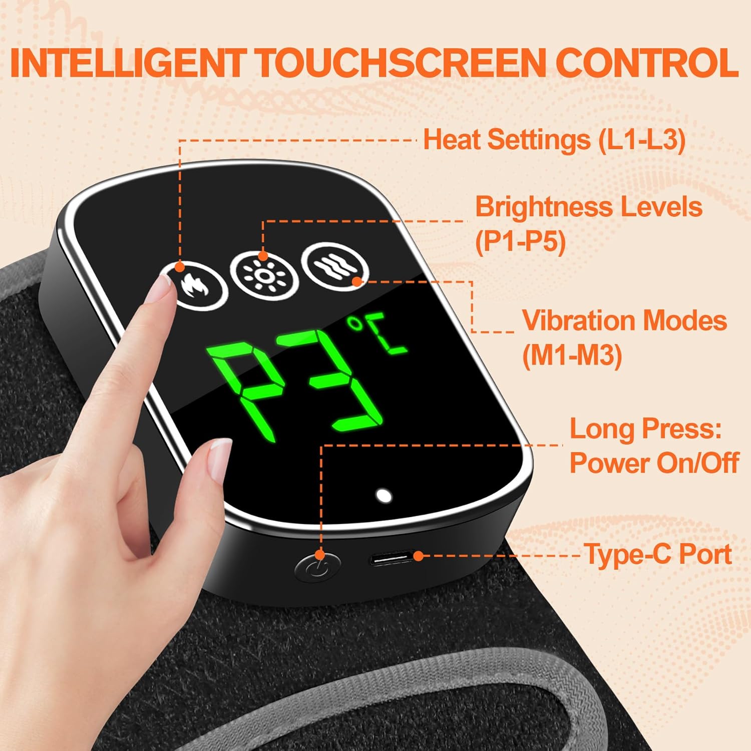 TheraKnee X - RedLight & Massager