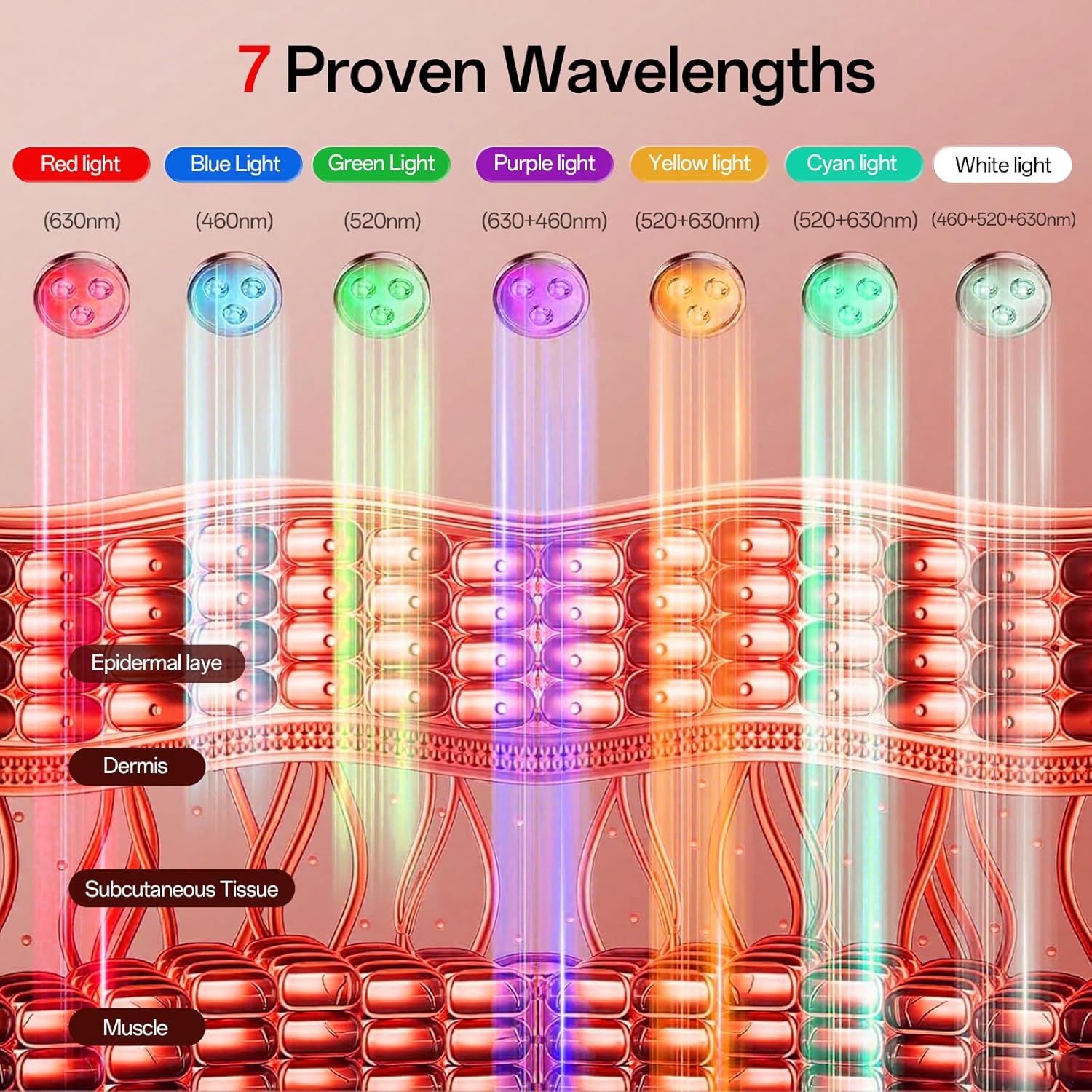 Light Therapy Facial-X7 (SEVEN Light Treatments in ONE) V1.2 DG