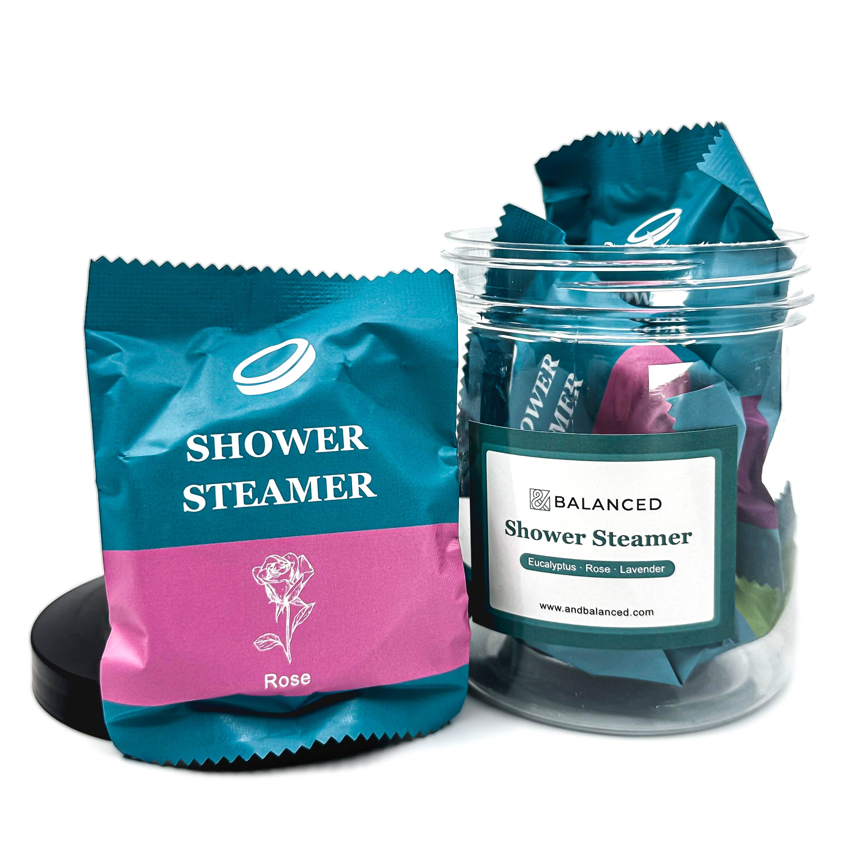 6 Pack (2 Of Each Scent) &Balanced Shower Steamers