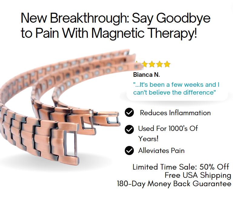 Pure Copper Magnetic Bracelet v.2 DG