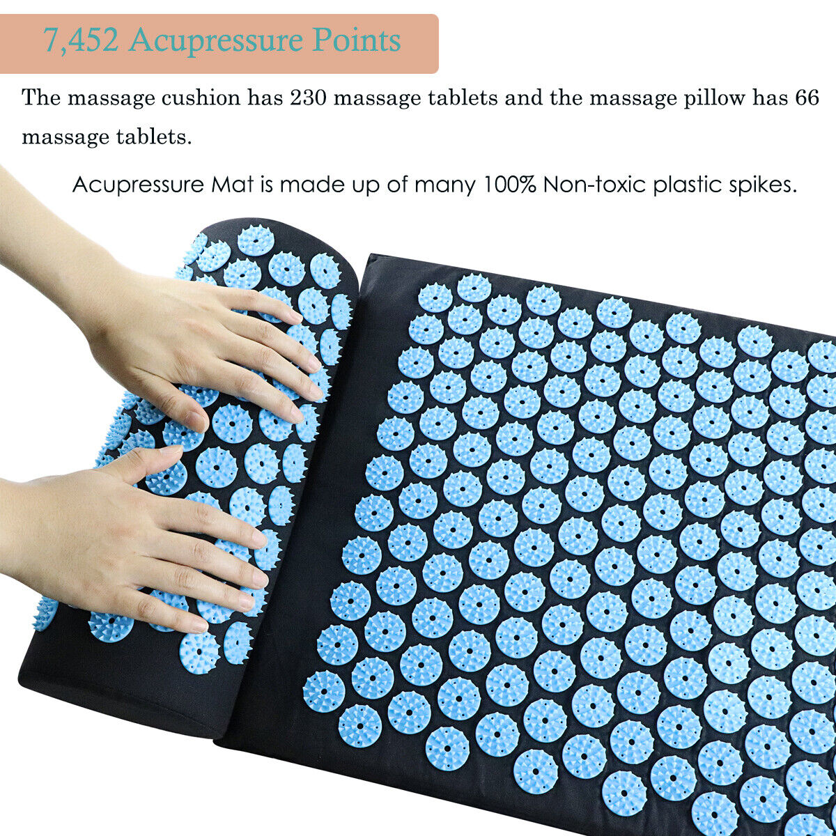 Meridian Acupressure Mat & Pillow Set V.1